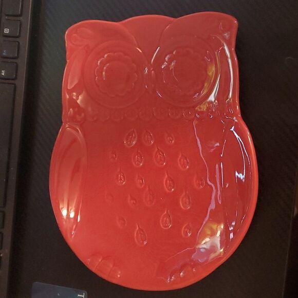 GOURMET RED ORANGE OWL - Picture 1 of 3
